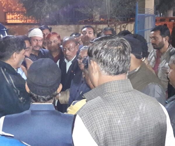 A lawyer attacked in Lucknow.