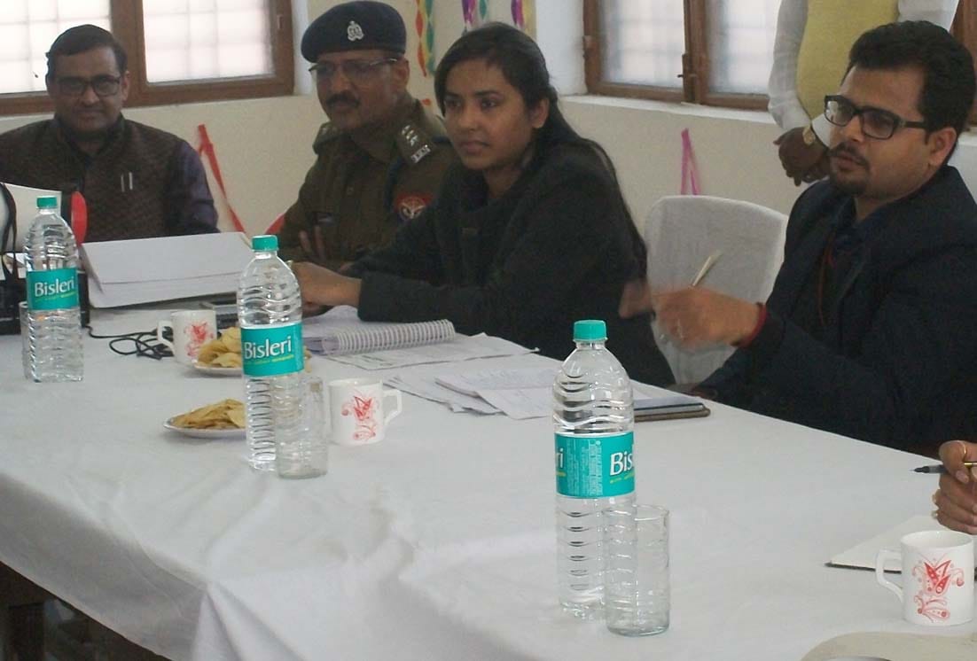 Meeting with officials of the Election Observer