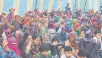 jaat aandolan, jayprakash, protest, debban chowk, kaithal
