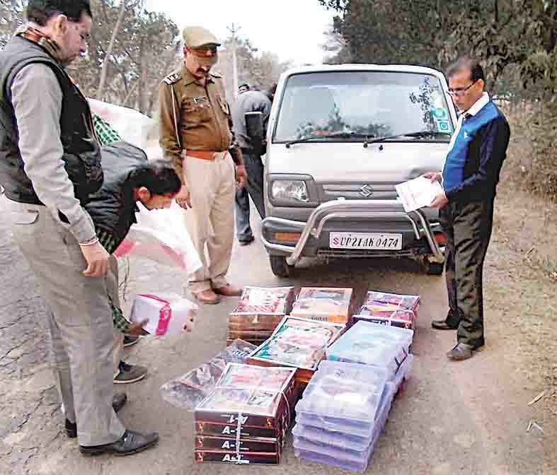 recovered sari from van