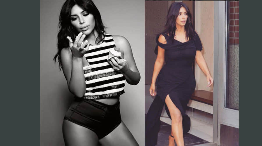 Kim Kardashian  latest manicure trend