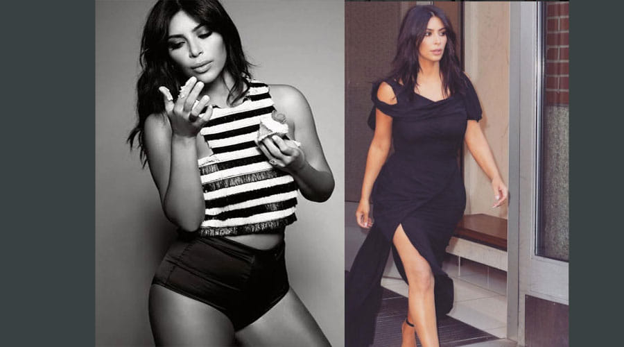 Kim Kardashian  latest manicure trend