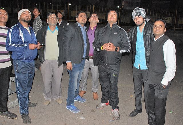 Earthquake panic, residents ran out of homes