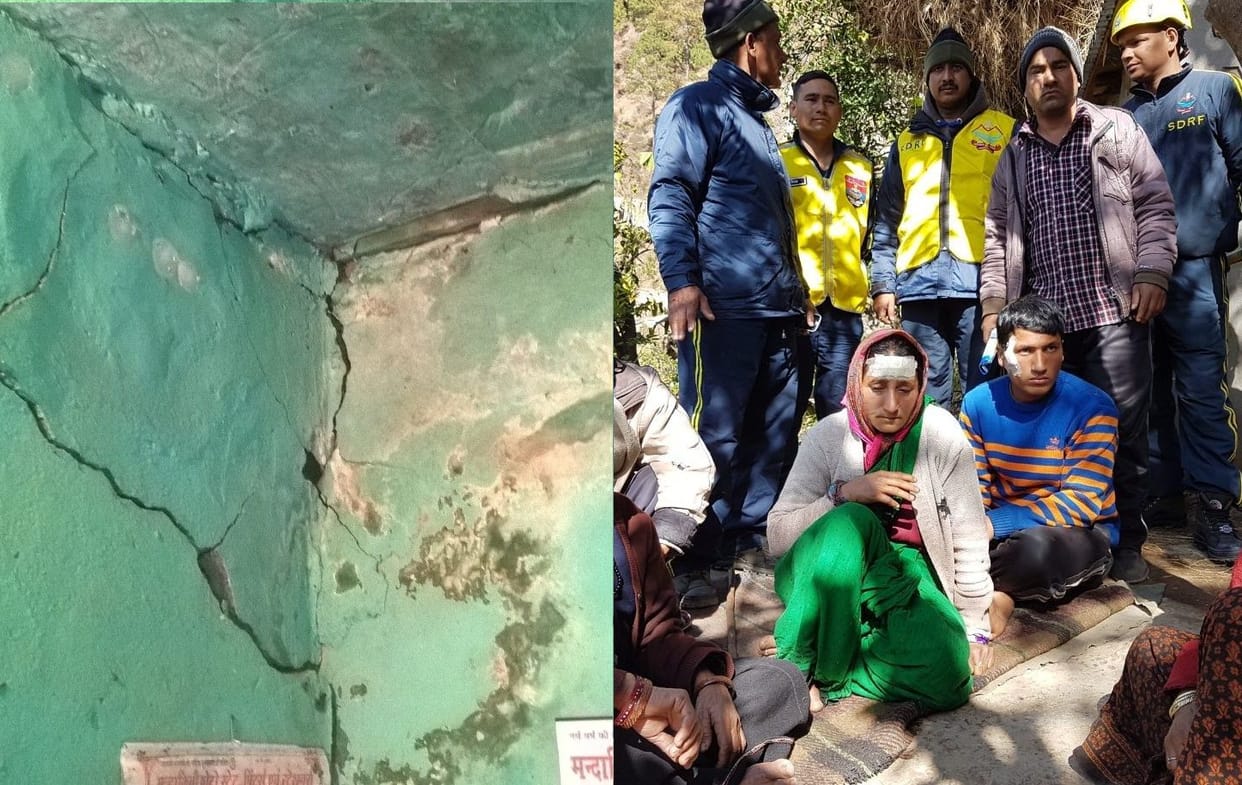 people of rudraprayag in fear after earthquake.