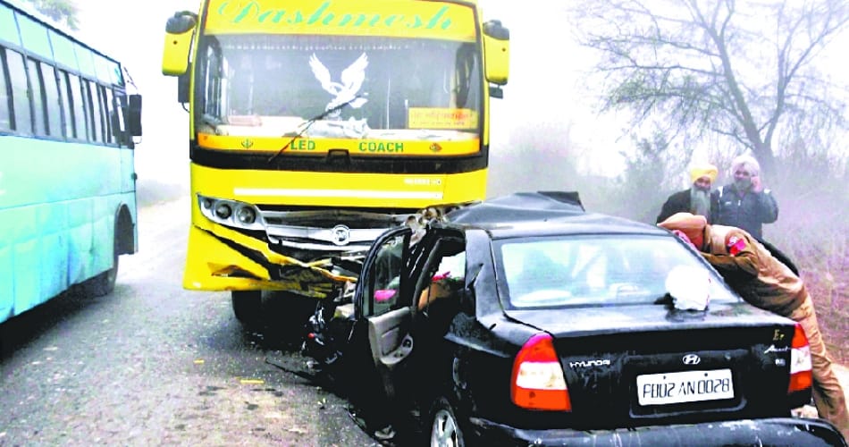 family finished in road accident at firozpur, two big reason exposed of accident