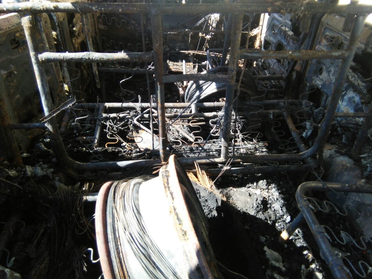 fire in gudamba station
