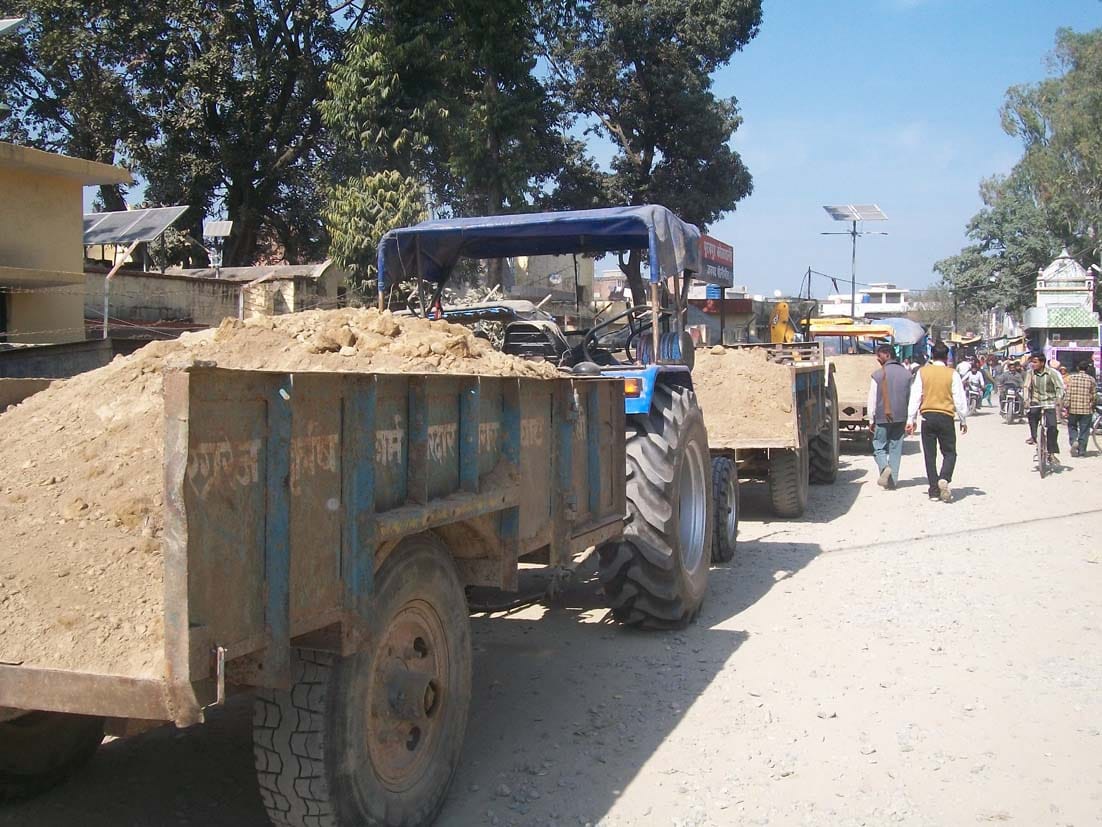 Four people arrested on illegal mining