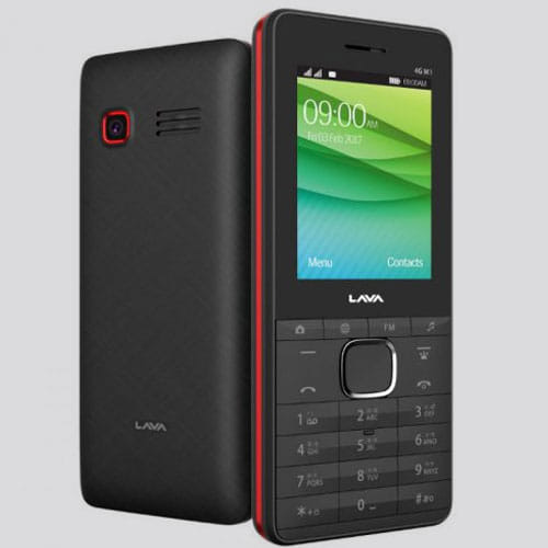 lava launched india's first 4G volte feature phone