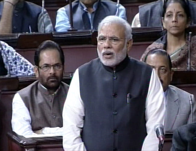 PM Modi Replies to President's Speech in Parliament 