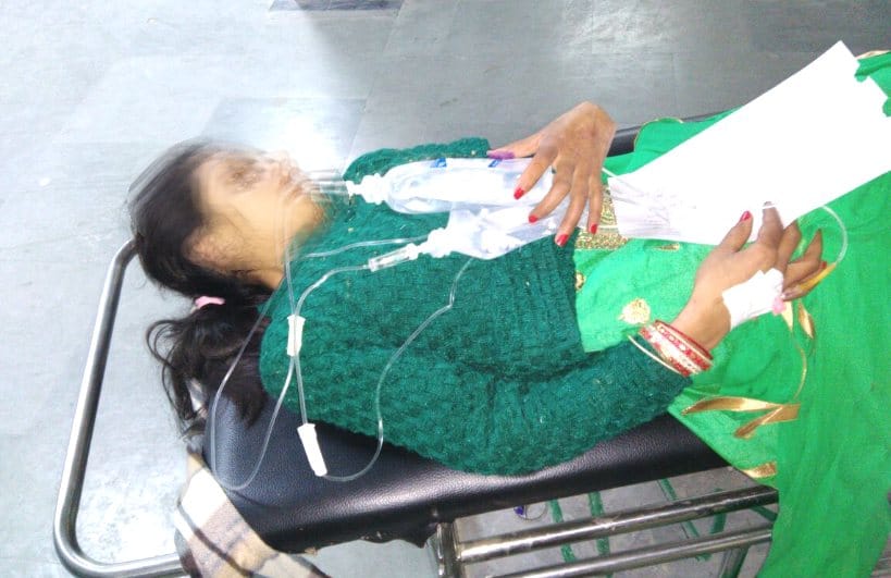 A Youth Attacked on a Family at Theog, Shot Girl.
