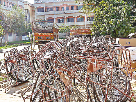 274 booths will be sent to TRAI Bicycles
