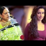 shraddha kapoor doing heavy make up before the shooting of haseena