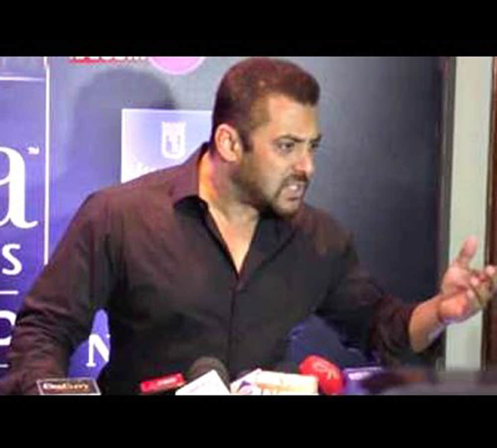 why salman khan get always angry