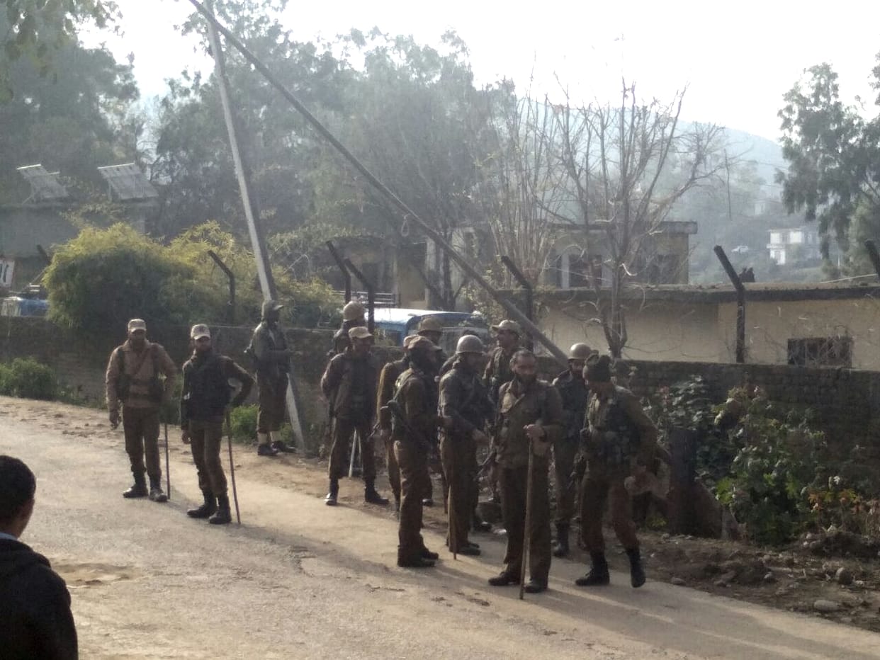 HEAVY DEPLOYMENT OF FORCE IN KALAKOT OF RAJORI