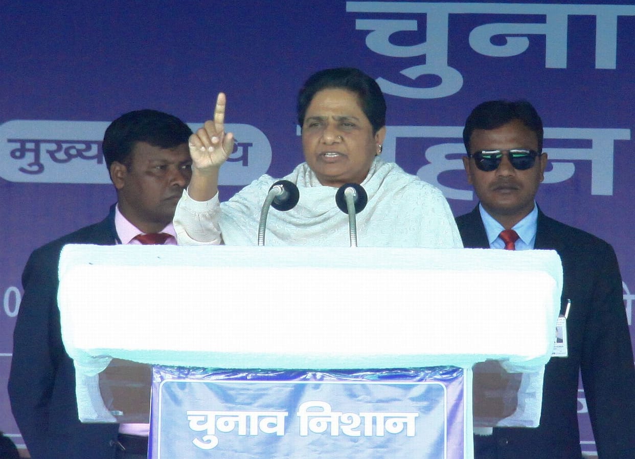 Useless to vote for SP, BJP said the harassment: Mayawati