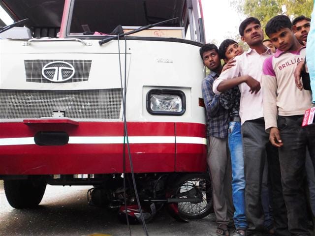 Just three of roadways was thrashed to death on the spot