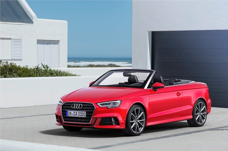 Redesigned for over-the-top fun: the new Audi A3 Cabriolet drops its top in India