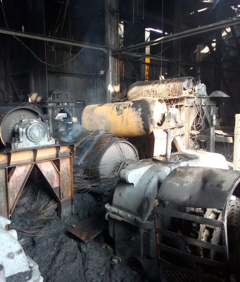 there is fire in coal handling plant sonebhadra