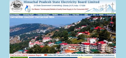 pay your electricity bill online: hpsebl