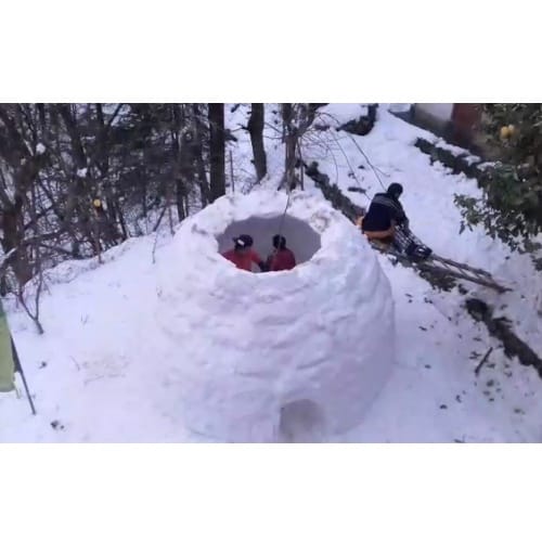 India first Igloo in Manali Himachal Pradesh