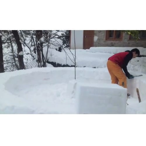 India first Igloo in Manali Himachal Pradesh