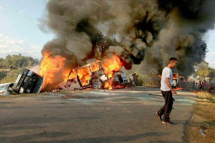 none conclusion to end the blockade in manipur