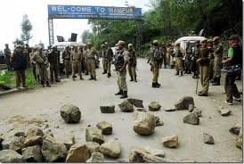 none conclusion to end the blockade in manipur
