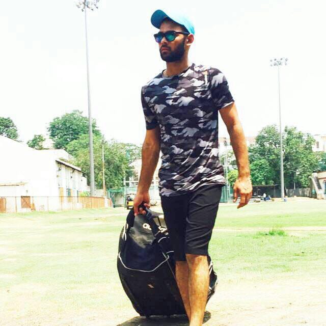 Mohit Ahlawat has hit only a single boundry in his First Class Career