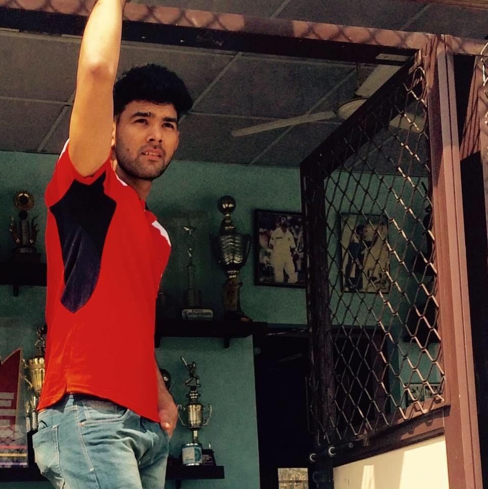 Mohit Ahlawat has hit only a single boundry in his First Class Career