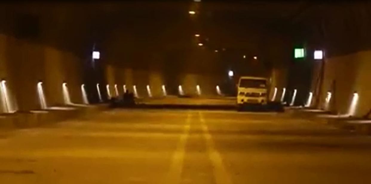images of indias largest highway tunnel