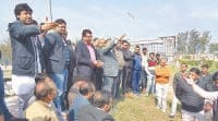 education, protest, Stung, surprise visits, VC, BEd college, manager, jind