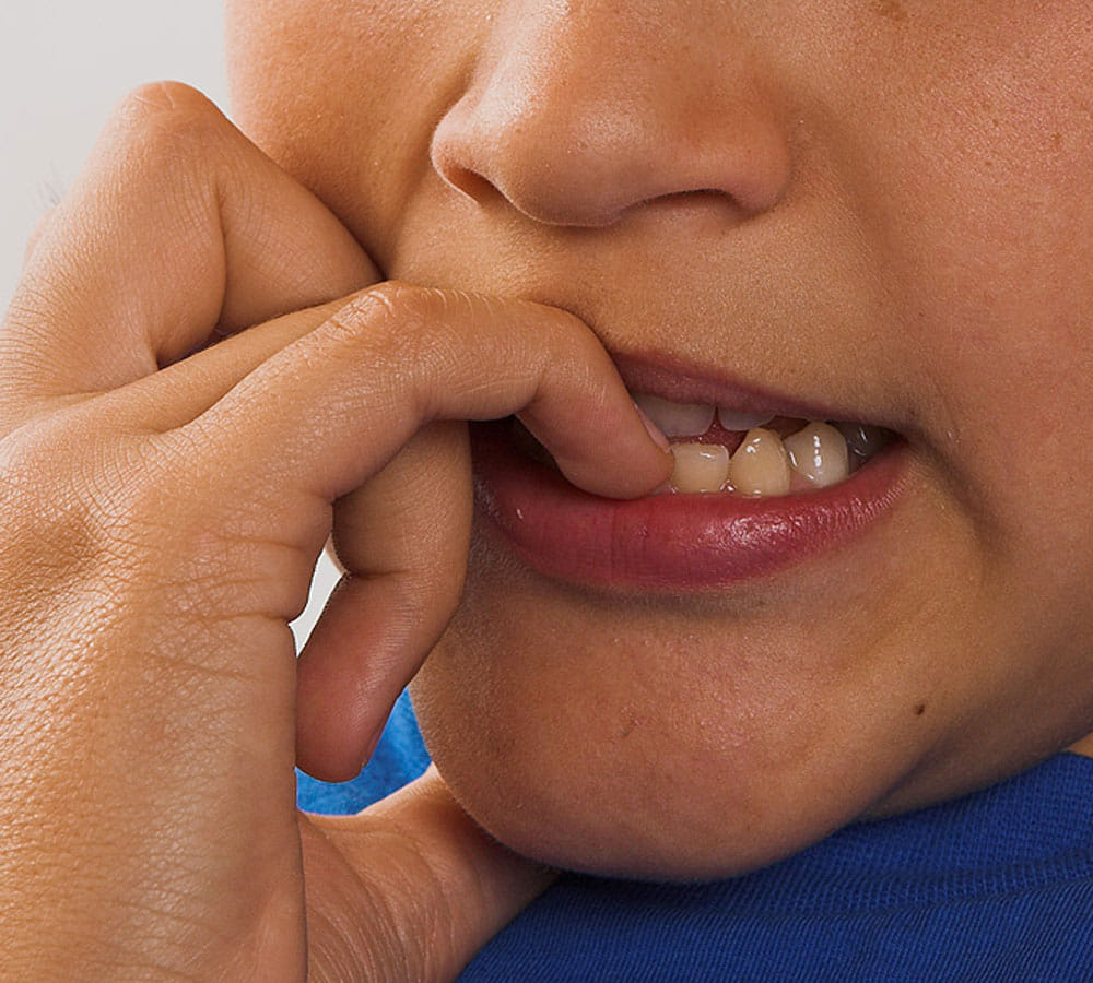 nails biting can be harmful for health 