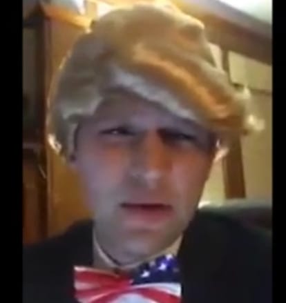 Porn website searching donald trump's duplicate