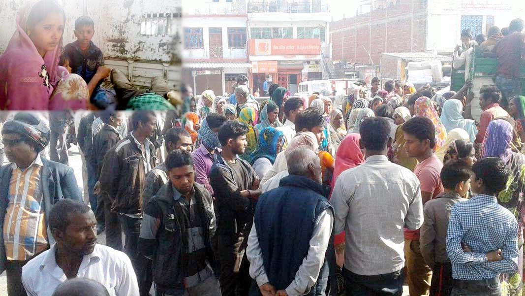 two dead bodies and one bike found into deep river