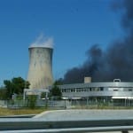 explosion hit nuclear power plant in france