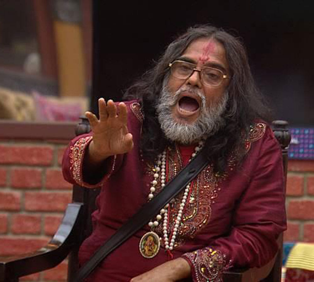 swami om claims the recent earthquake was because of him
