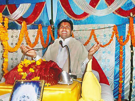 Shrimad Bhagwat Katha listening, reading meets virtue