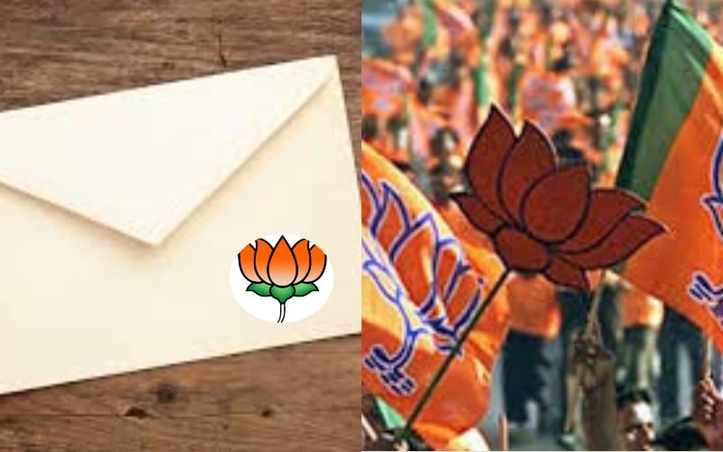 bjp sending letters to the families