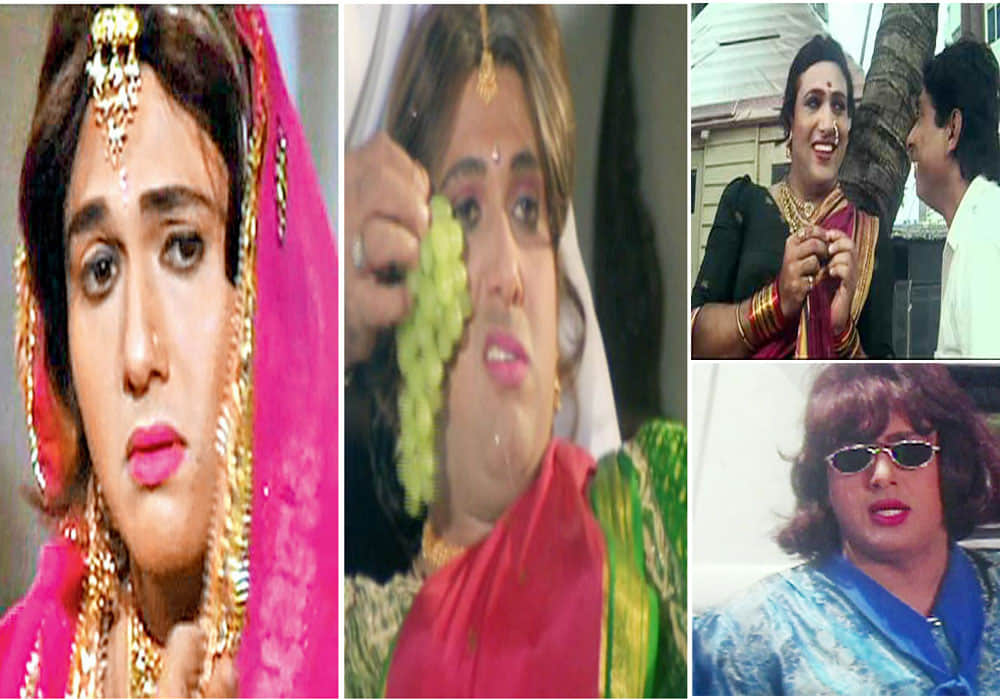 When actors cross-dressed as women for their films