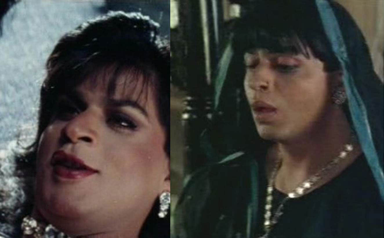 When actors cross-dressed as women for their films