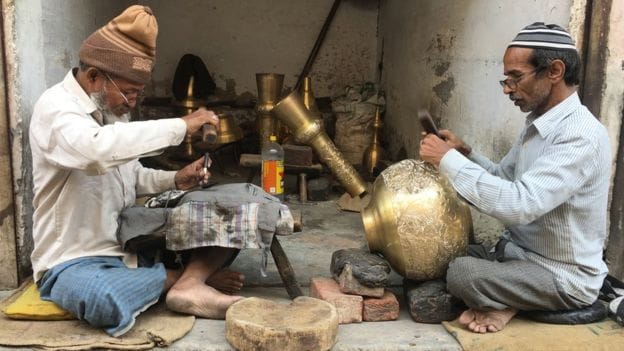  brass Moradabad town Notbandi and Muslim voters 