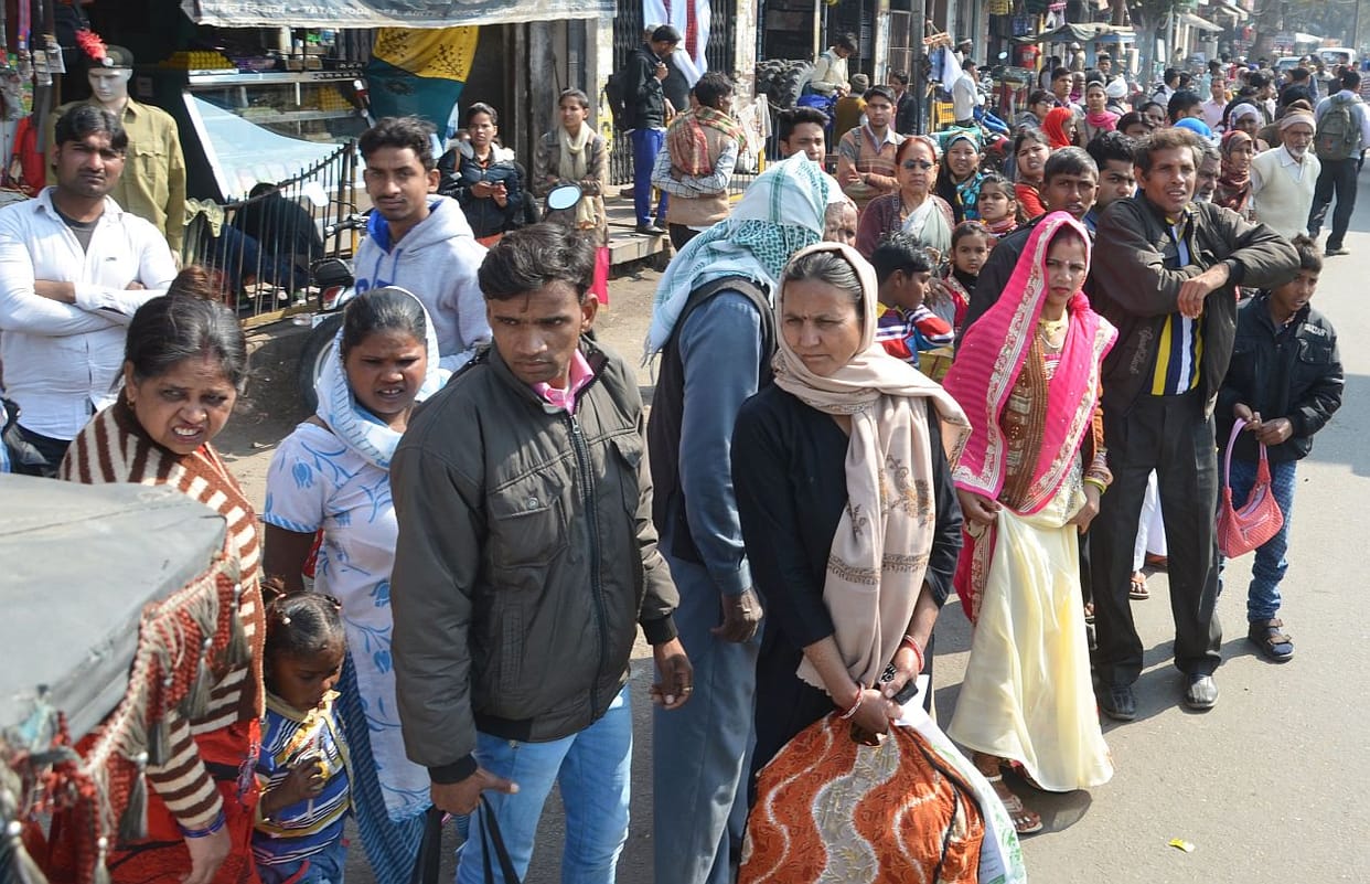 Buses engaged in elections.