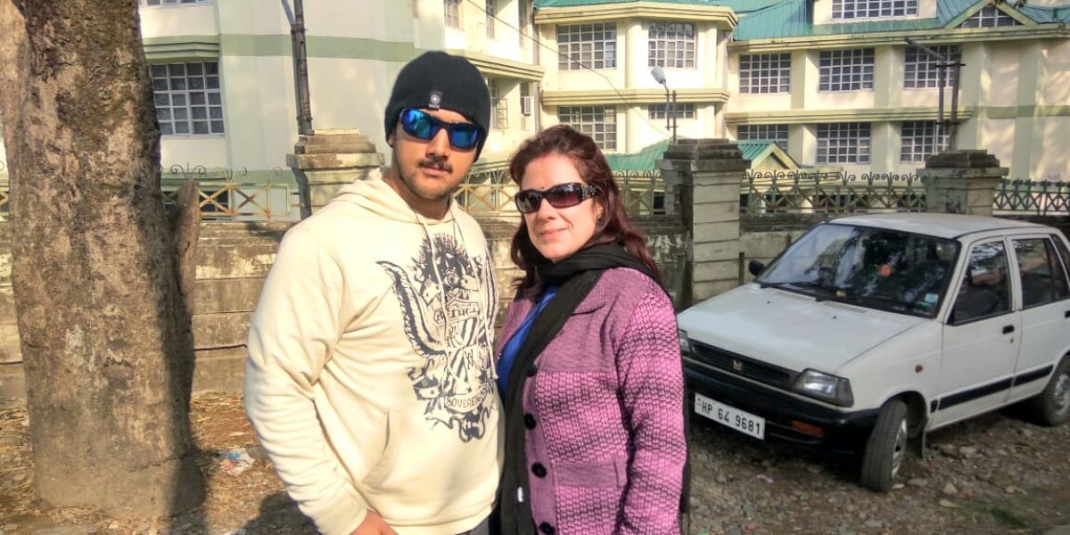 American Girl Marry Himachali Boy at Nahan Himachal Pradesh