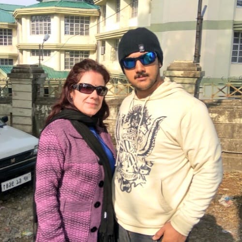 American Girl Marry Himachali Boy at Nahan Himachal Pradesh