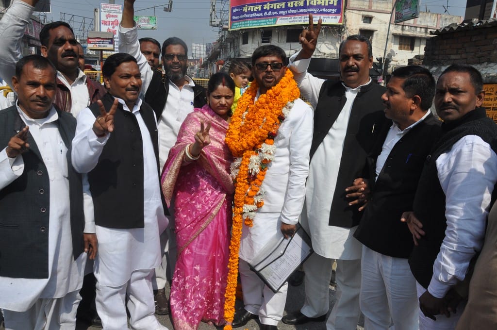Four Condidates filled Nomination form for election