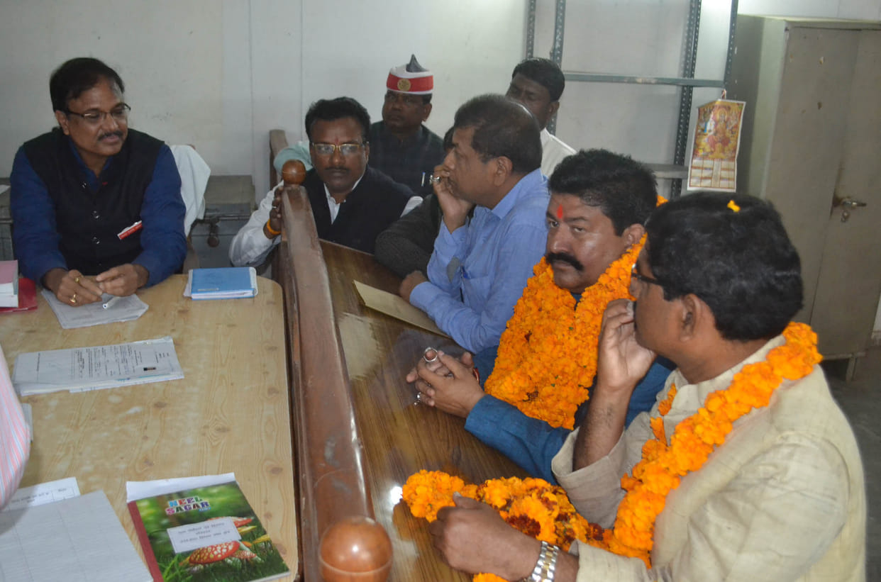 Radheyshyam and two more condidate filled nomination form