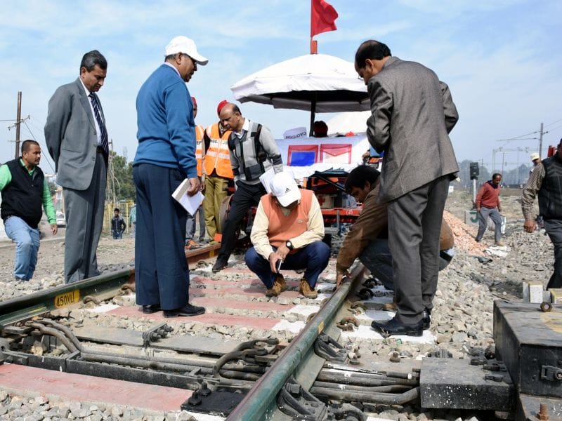 Special train set in 13 minutes 8.91 km
