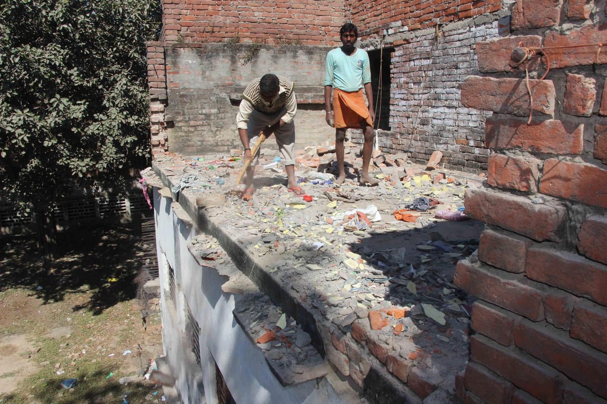 which makaan blast in pitarkunda braking start