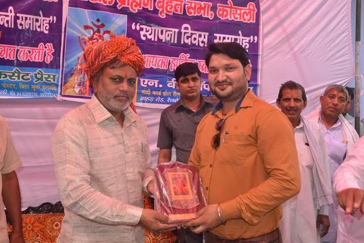 unique man of haryana dr. himmat bhardwaj, who have made 23 world record, known as memory king