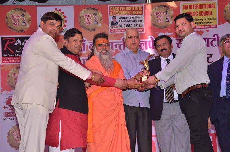 unique man of haryana dr. himmat bhardwaj, who have made 23 world record, known as memory king